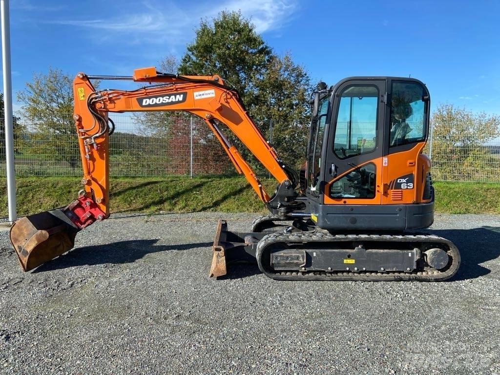 Doosan DX63-3 Εκσκαφείς με ερπύστριες