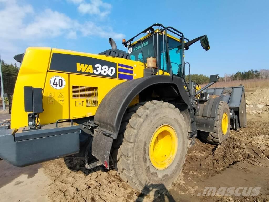 Komatsu WA 380-8 Φορτωτές με λάστιχα (Τροχοφόροι)