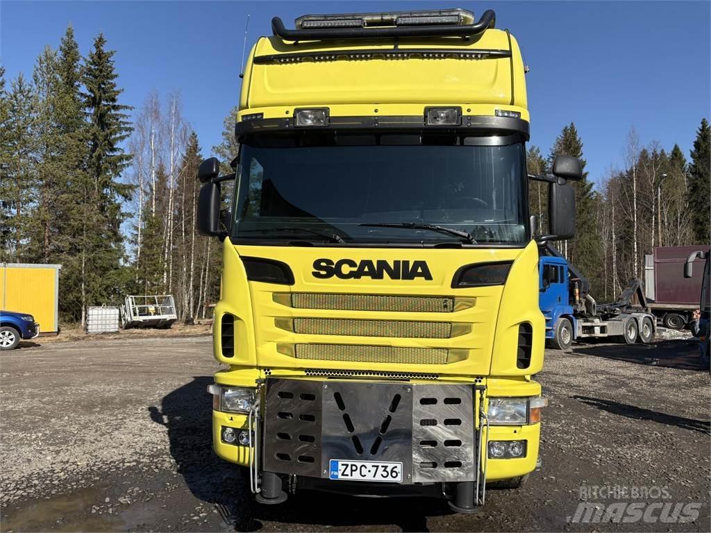 Scania R164G 8*4 Φορτηγά με Γερανό