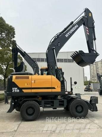 Hyundai HW 210 Εκσκαφείς με τροχούς - λάστιχα