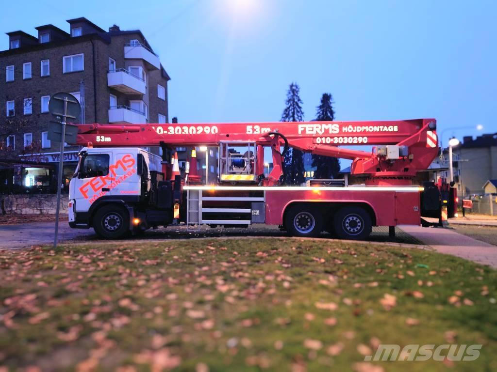 Bronto Bronto S53XTD Εναέριες πλατφόρμες τοποθετημένες σε φορτηγό