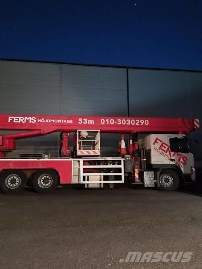 Bronto Bronto S53XTD Εναέριες πλατφόρμες τοποθετημένες σε φορτηγό