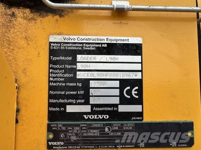 Volvo L 90 H Φορτωτές με λάστιχα (Τροχοφόροι)