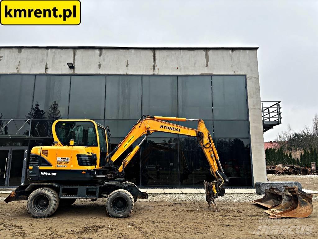 Hyundai Robex 55-9 A Εκσκαφείς με τροχούς - λάστιχα