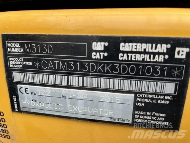 CAT M 313 D Εκσκαφείς με τροχούς - λάστιχα