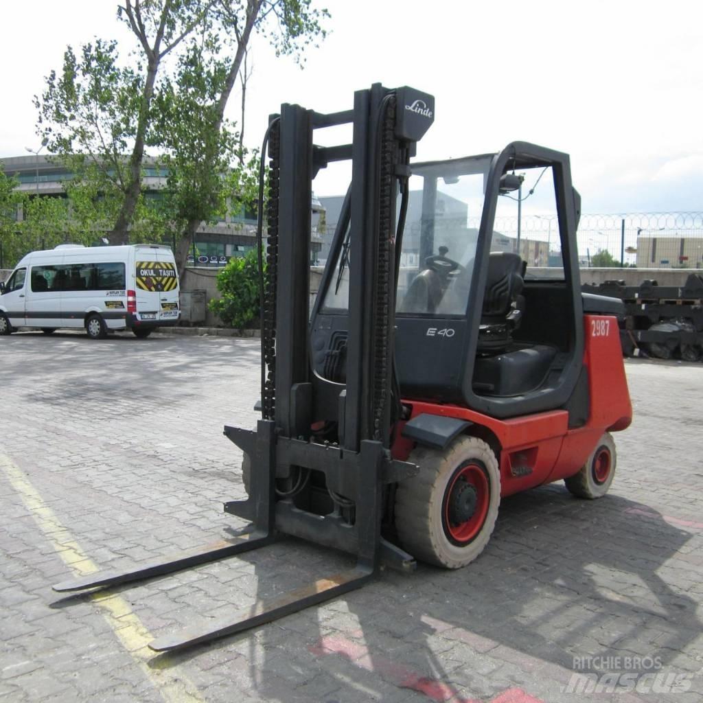 Linde E40P Ηλεκτρικά περονοφόρα ανυψωτικά κλαρκ