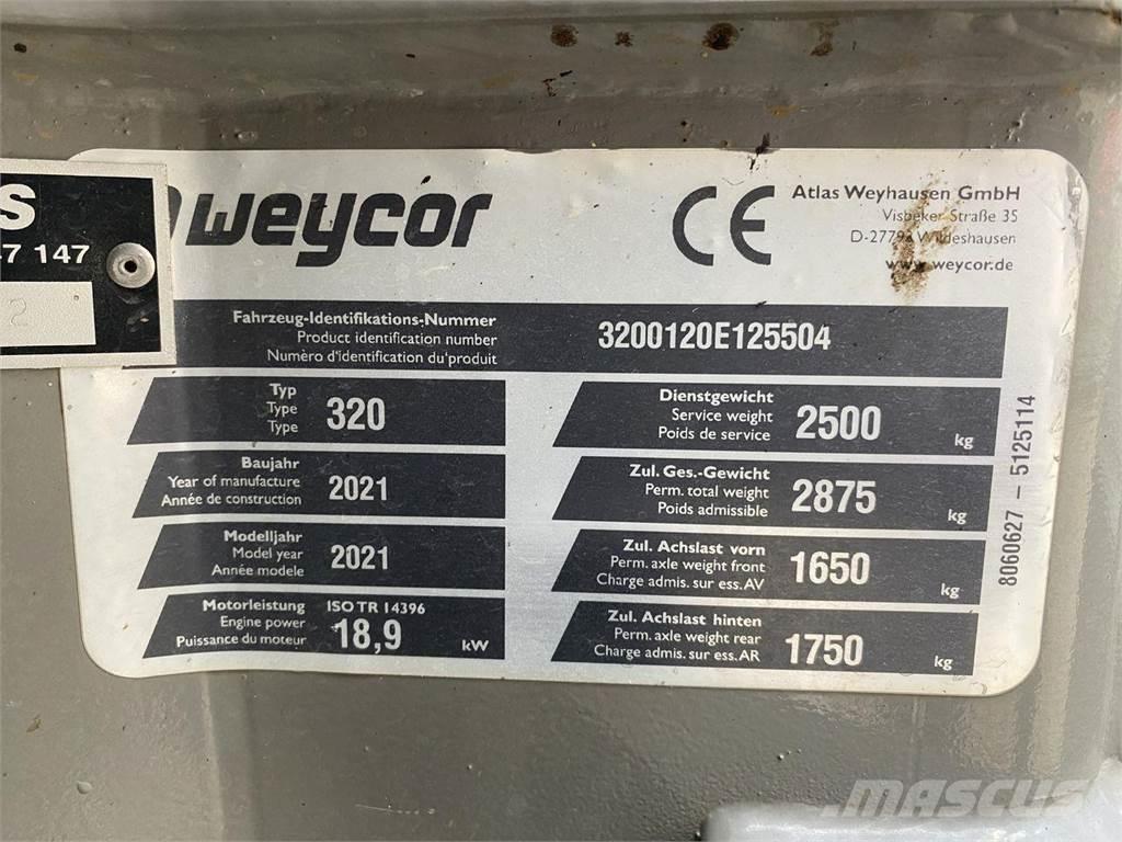 Weycor AR320 Cab Φορτωτές πολλαπλών χρήσεων
