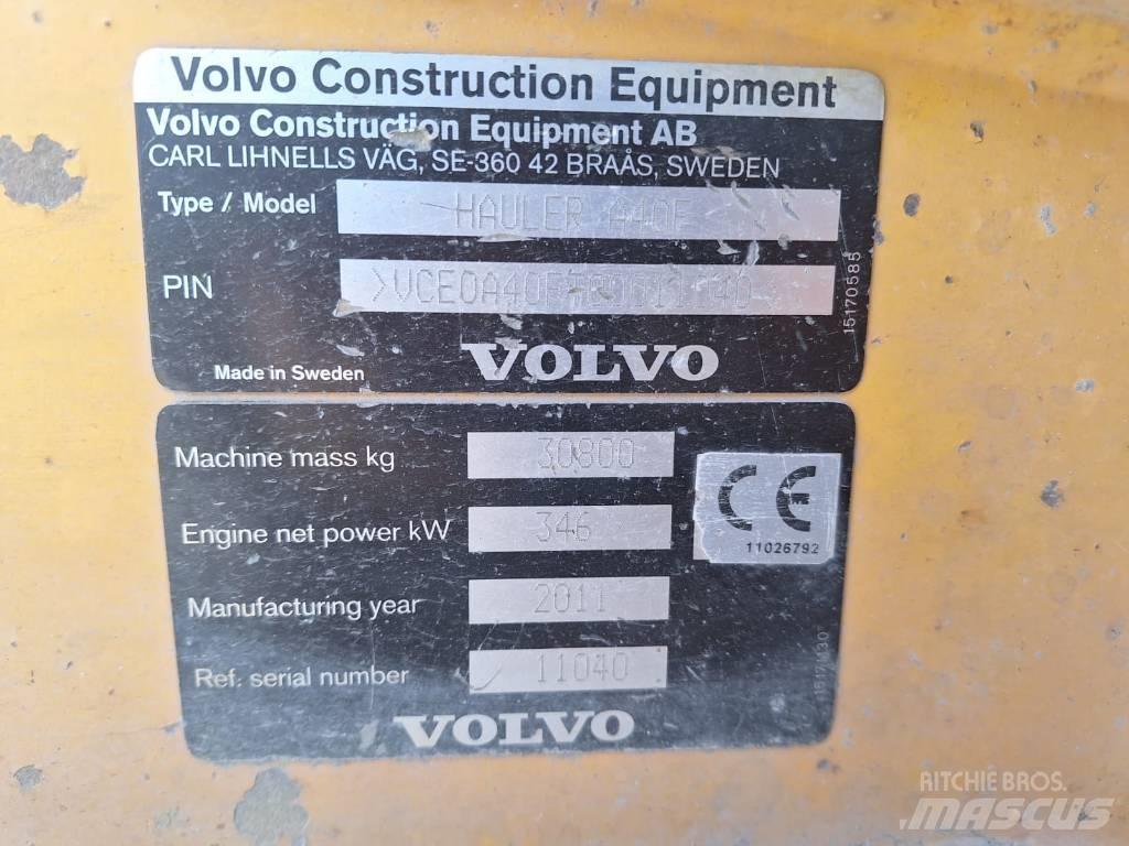 Volvo A40F DUMPPERI Σπαστό Dump Truck ADT