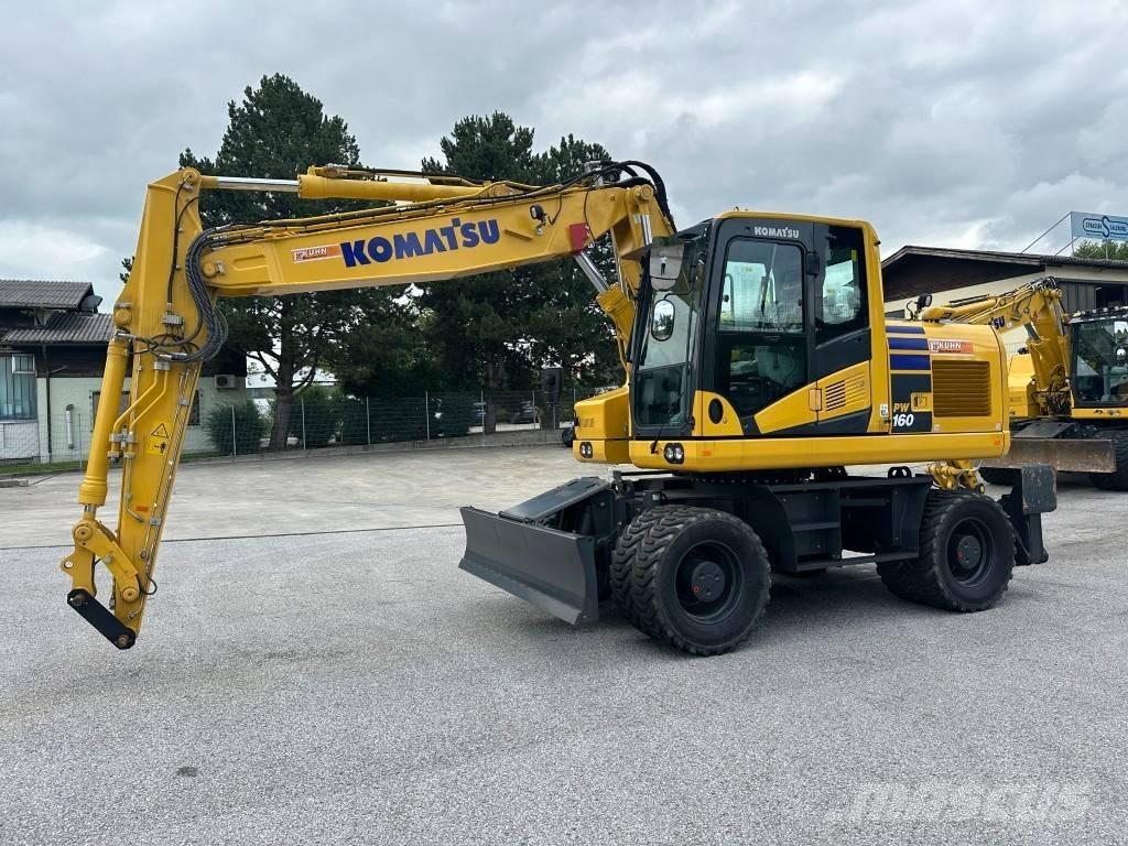Komatsu PW 160-11EO Εκσκαφείς με τροχούς - λάστιχα