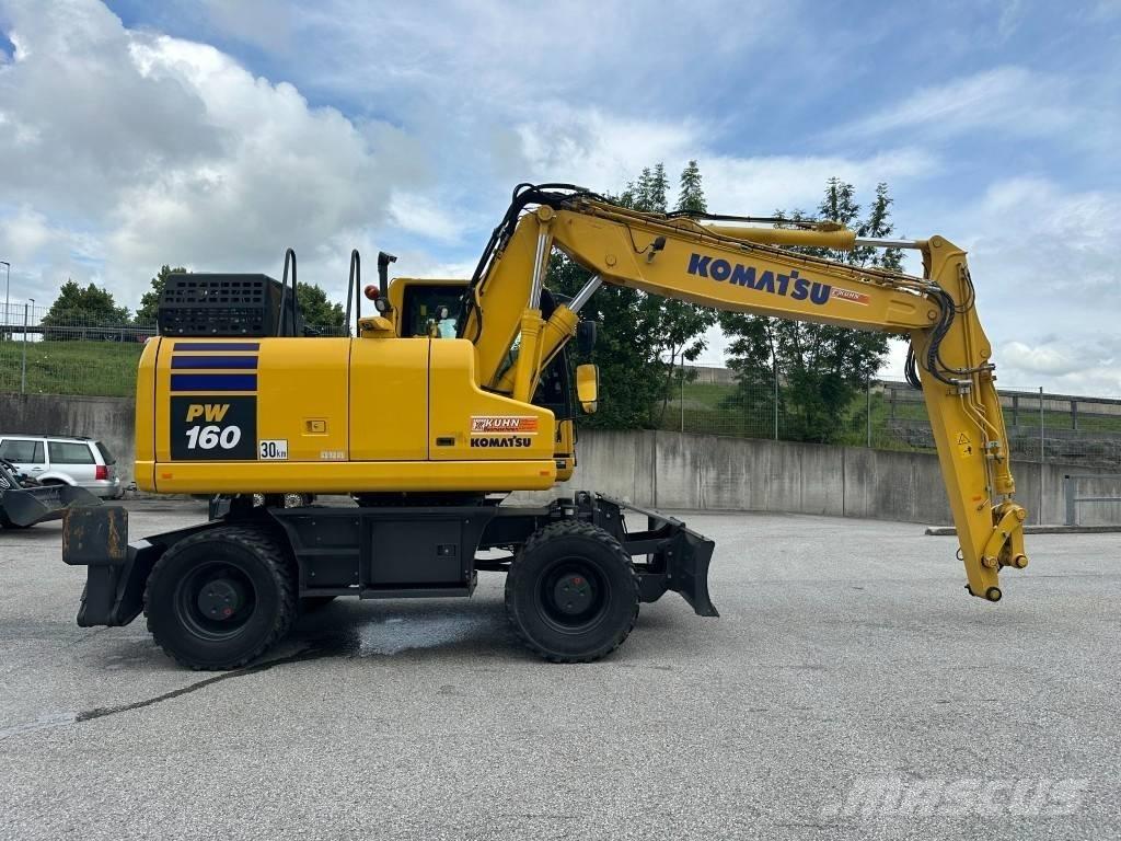 Komatsu PW 160-11EO Εκσκαφείς με τροχούς - λάστιχα