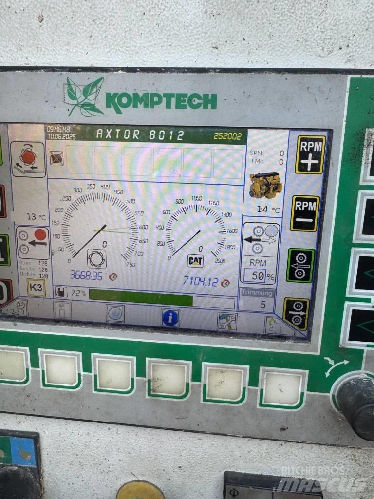 Komptech Axtor 8012 Μετατοπιστές