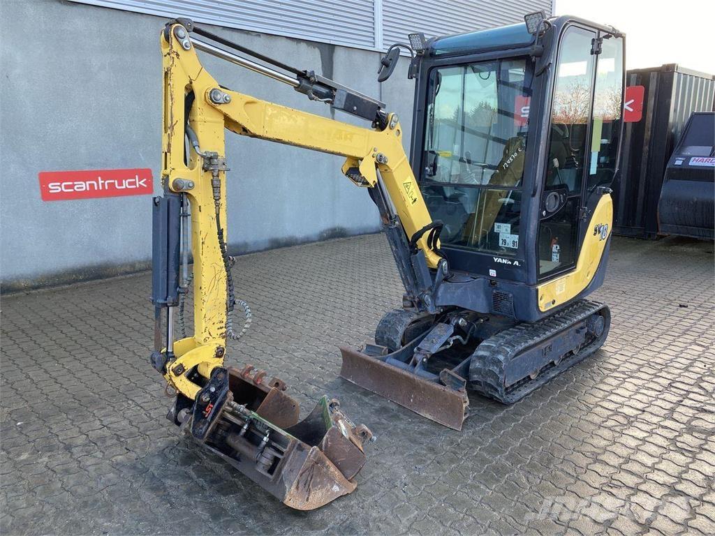 Yanmar SV18 Εκσκαφείς με τροχούς - λάστιχα