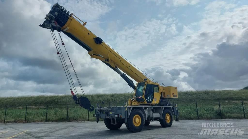 Grove RT 550E Γερανοί ανώμαλου εδάφους