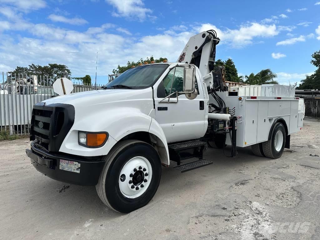Ford F 750 XL SD Φορτηγά με Γερανό