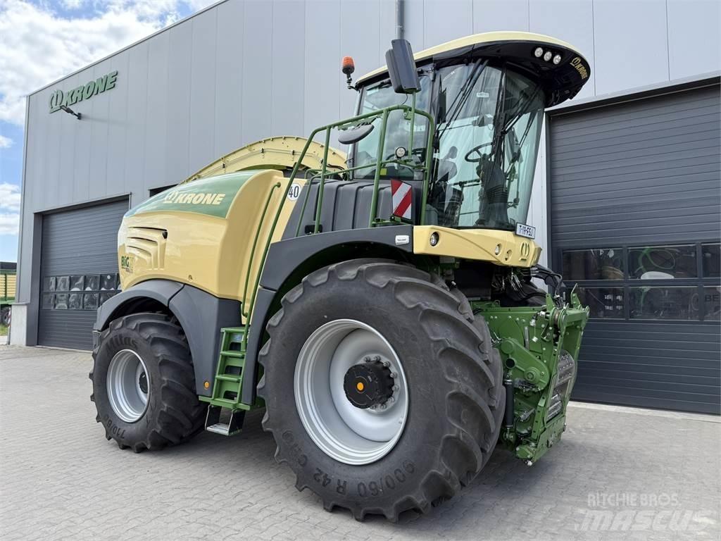Krone BigX 630 Τεμαχιστές, κόπτες και ξετυλιχτές δεμάτων