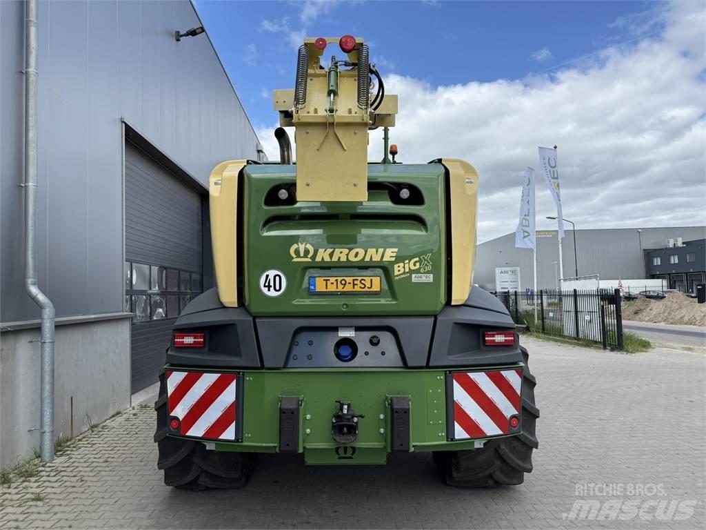 Krone BigX 630 Τεμαχιστές, κόπτες και ξετυλιχτές δεμάτων