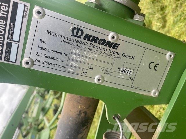 Krone KWT 11.22 Τσουγκράνες και χορτοξηραντικές μηχανές