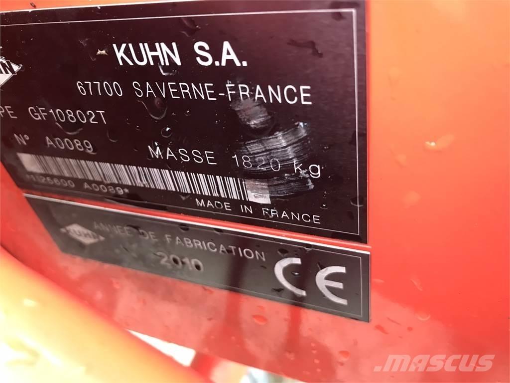 Kuhn GF 10802 T Τσουγκράνες και χορτοξηραντικές μηχανές