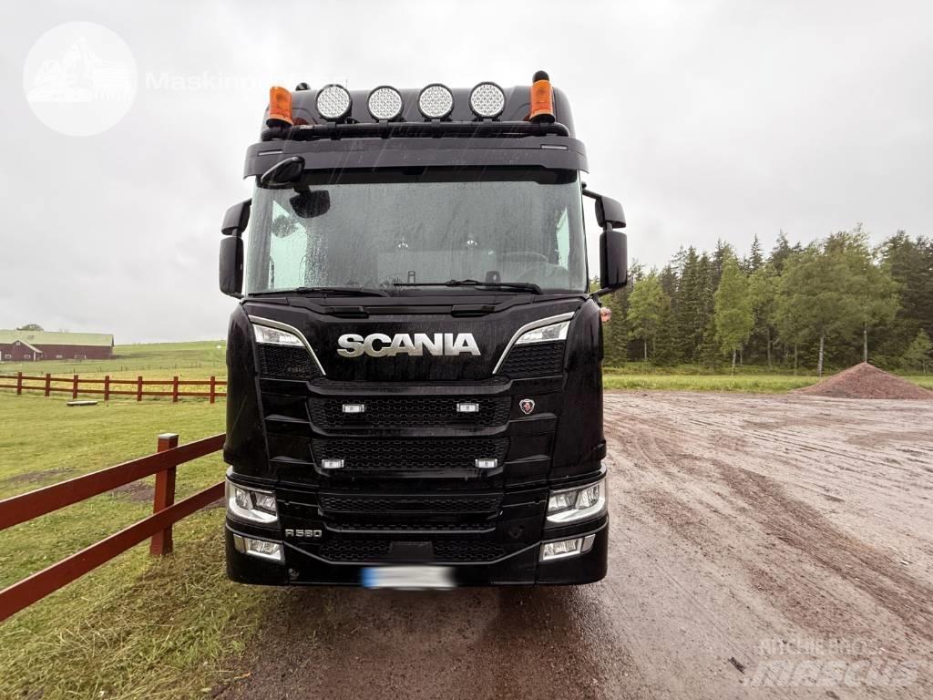 Scania R 580 Φορτηγά ξυλείας