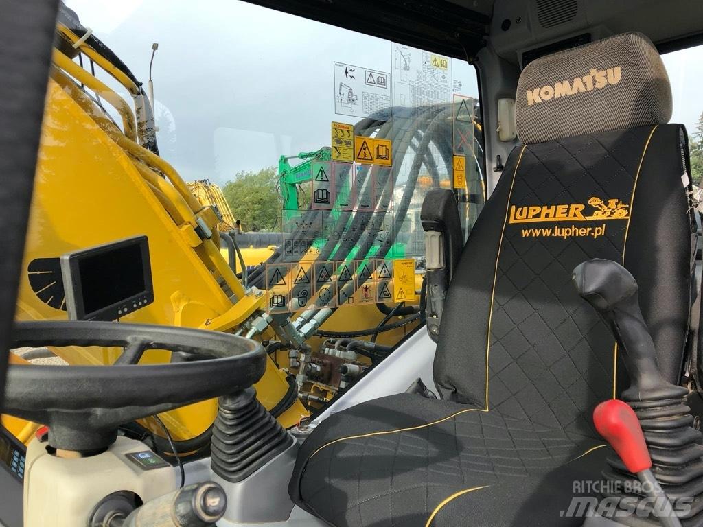 Komatsu PW180-7EO Εκσκαφείς με τροχούς - λάστιχα