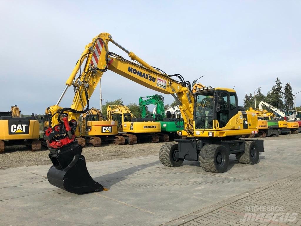 Komatsu PW180-7EO Εκσκαφείς με τροχούς - λάστιχα