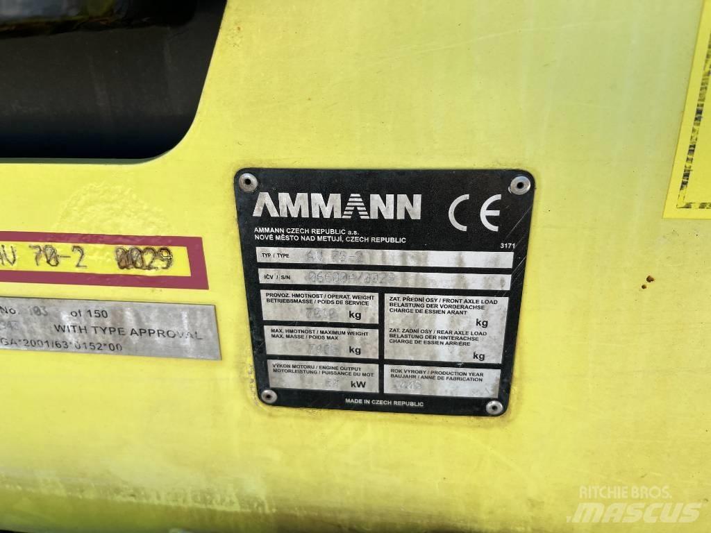 Ammann AV 70-2 Οδοστρωτήρες διπλού κυλίνδρου