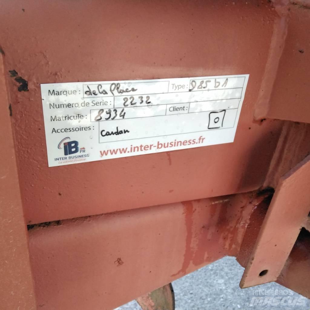 Delaplace D85BA Ανατρεπόμενες ρυμούλκες