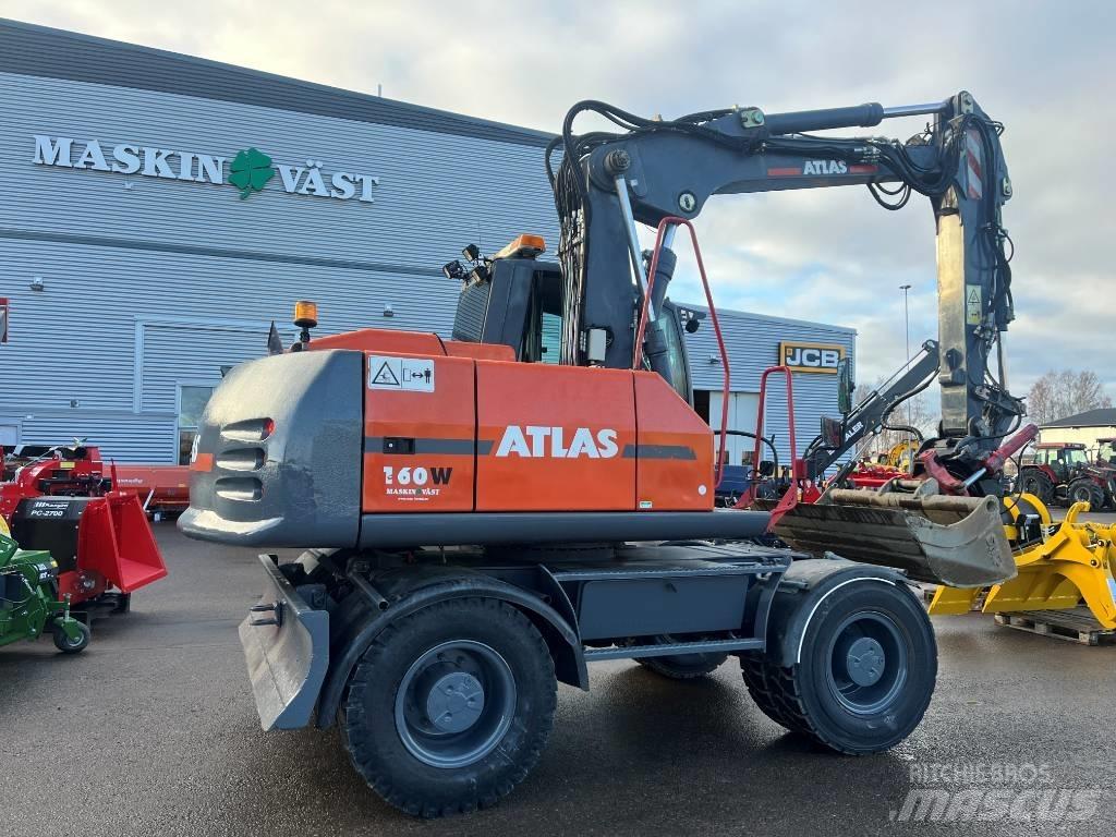 Atlas 160 W Εκσκαφείς με τροχούς - λάστιχα