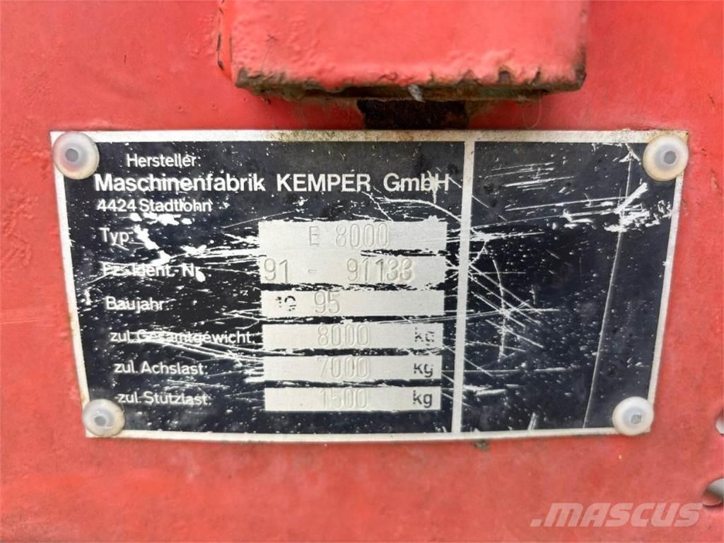 Kemper E 8000 Διασκορπιστές κοπριάς