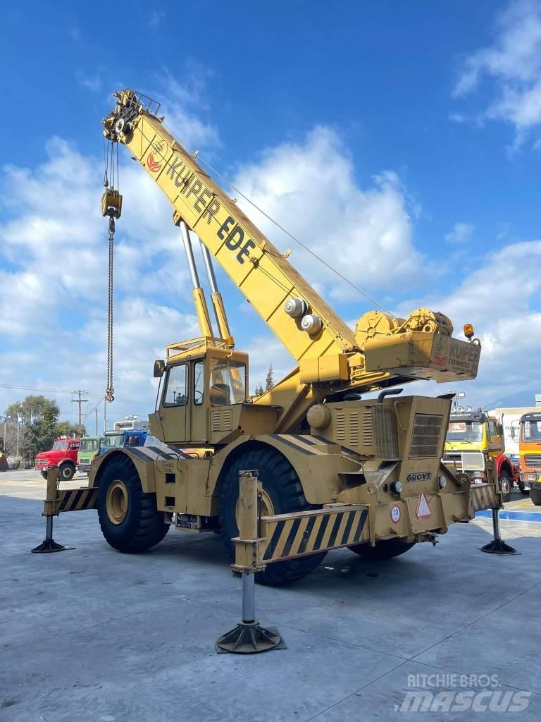 Grove RT75S Γερανοί ανώμαλου εδάφους