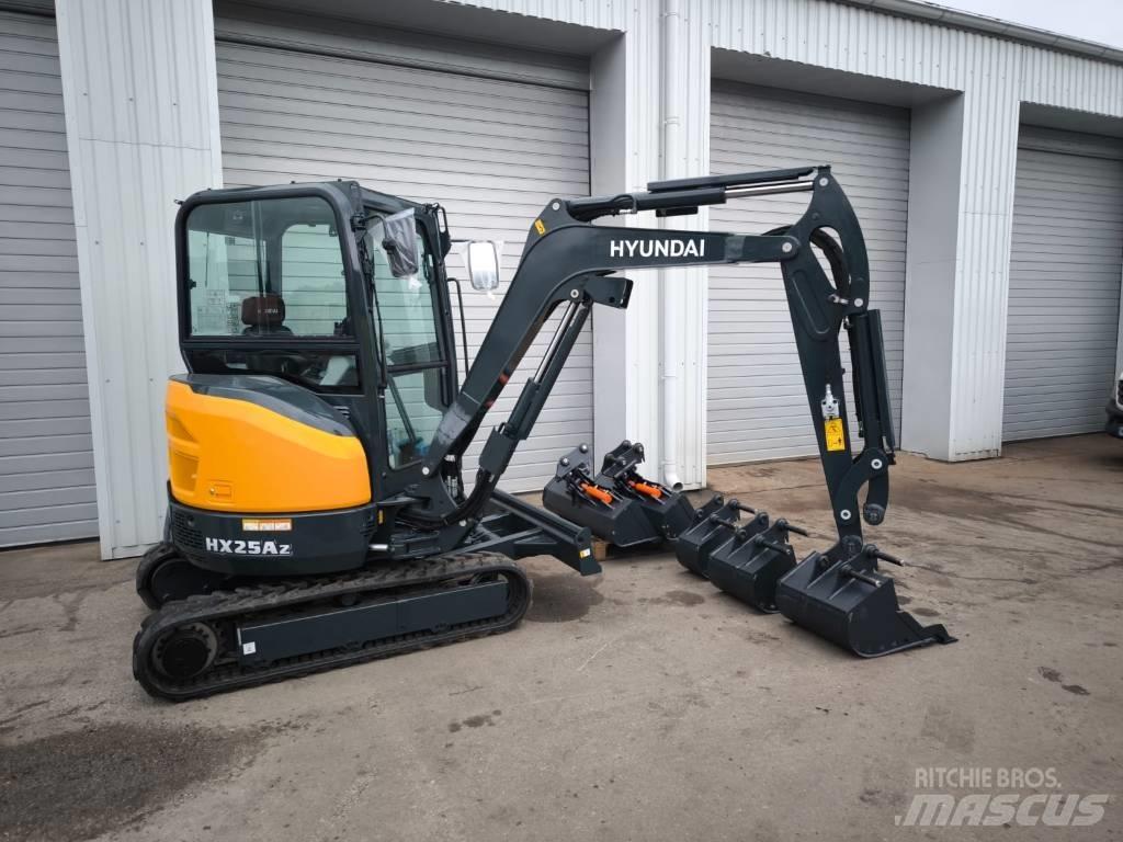 Hyundai HX 25 AZ Εκσκαφάκι (διαβολάκι) < 7t