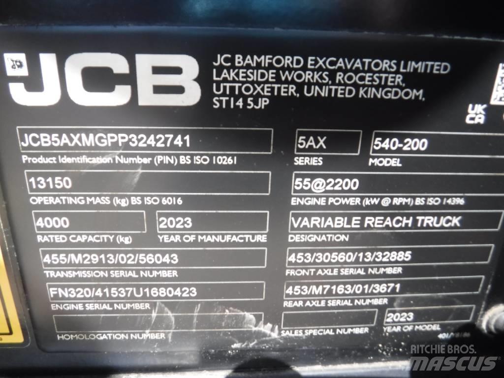JCB 540-200 Τηλεσκοπικοί ανυψωτές