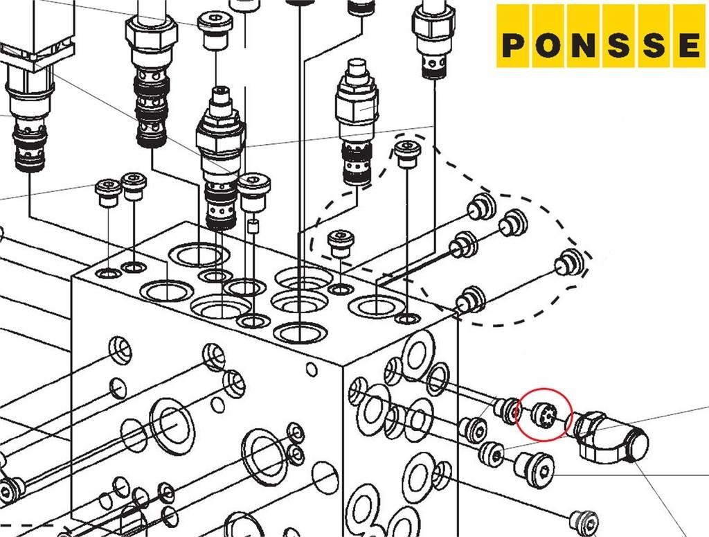 Ponsse 0060663 Υδραυλικά