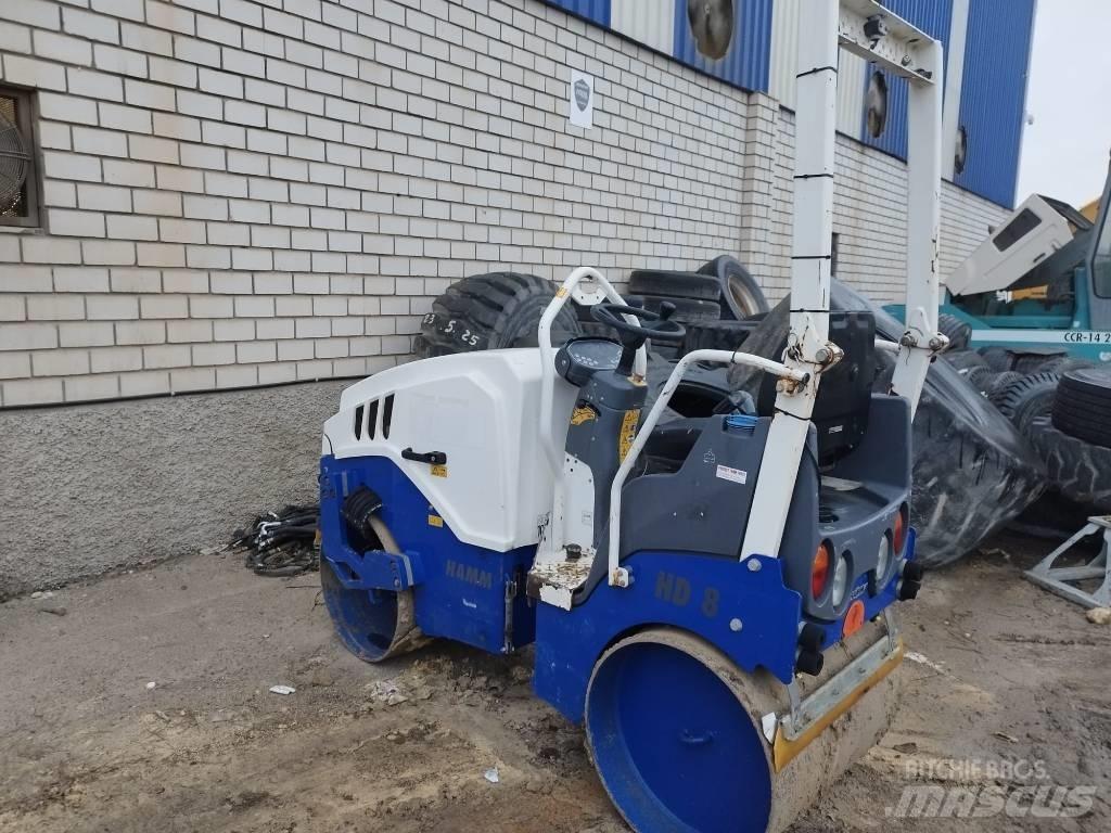 Hamm HD 8 VV Οδοστρωτήρες διπλού κυλίνδρου