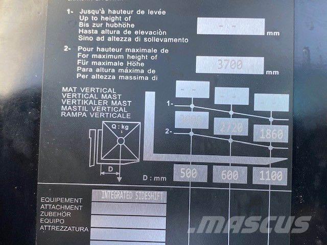Manitou MI 30G Περονοφόρα ανυψωτικά κλαρκ με φυσικό αέριο LPG