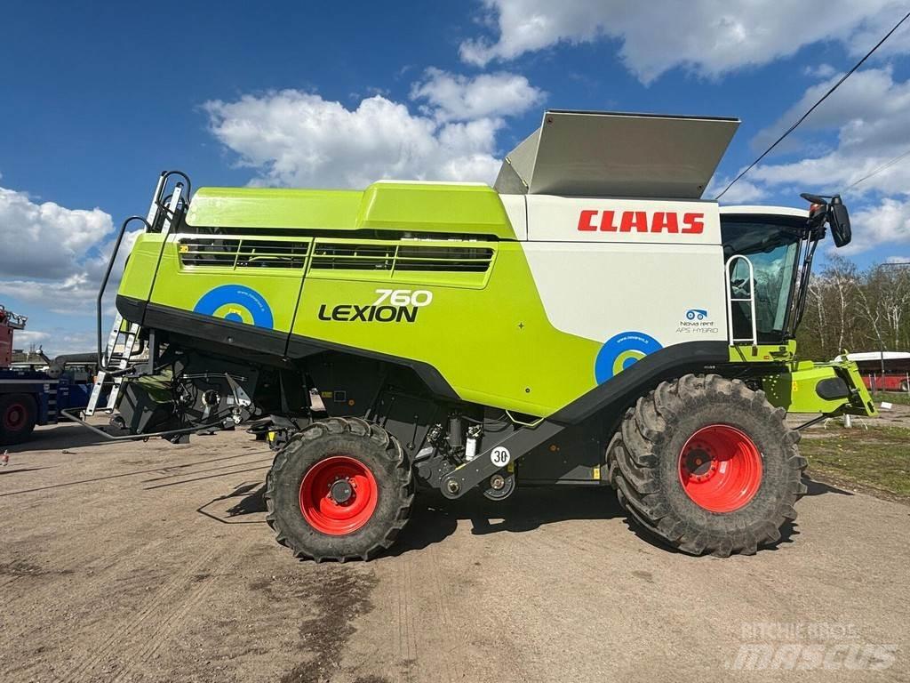 CLAAS Lexion 760 Θεριζοαλωνιστικές μηχανές