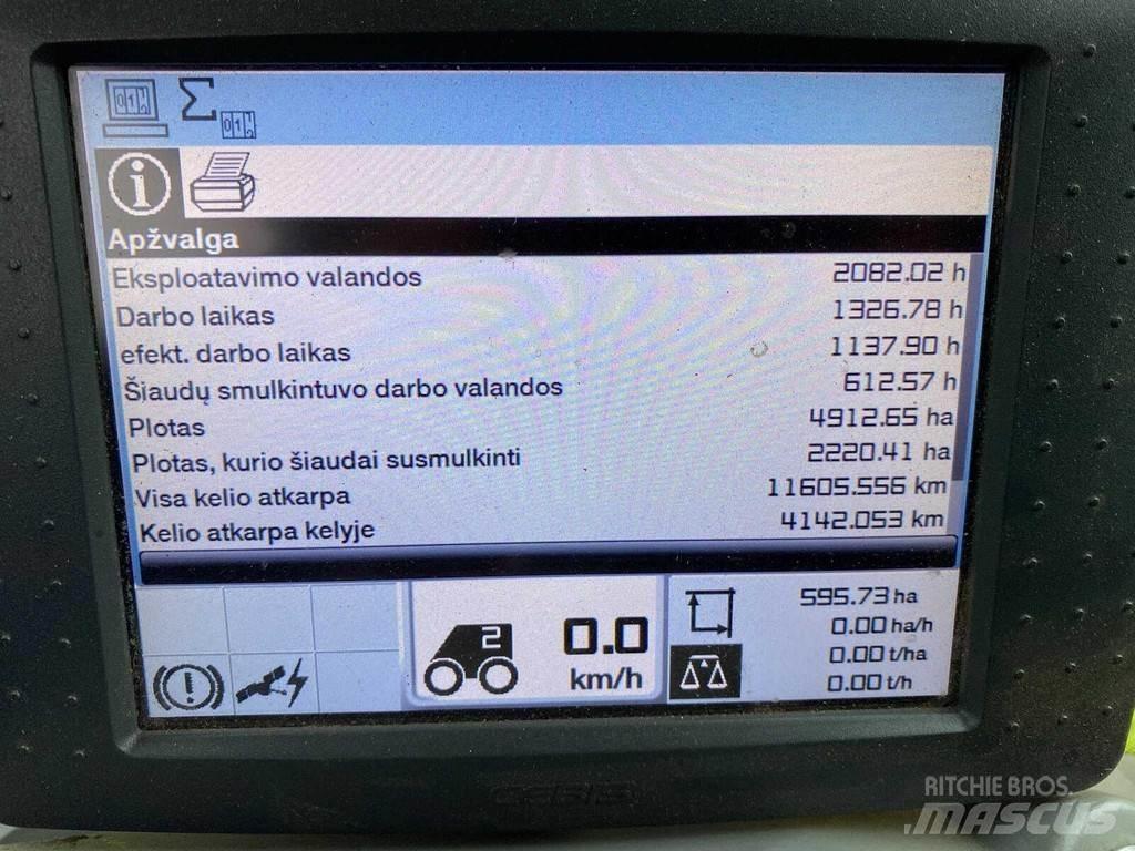 CLAAS Lexion 760 Θεριζοαλωνιστικές μηχανές