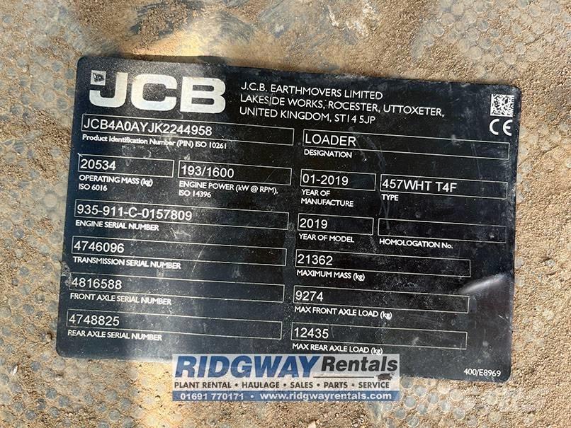 JCB 457 Φορτωτές με λάστιχα (Τροχοφόροι)