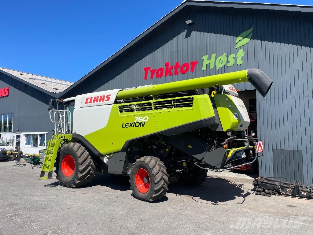 CLAAS Lexion 760 Θεριζοαλωνιστικές μηχανές