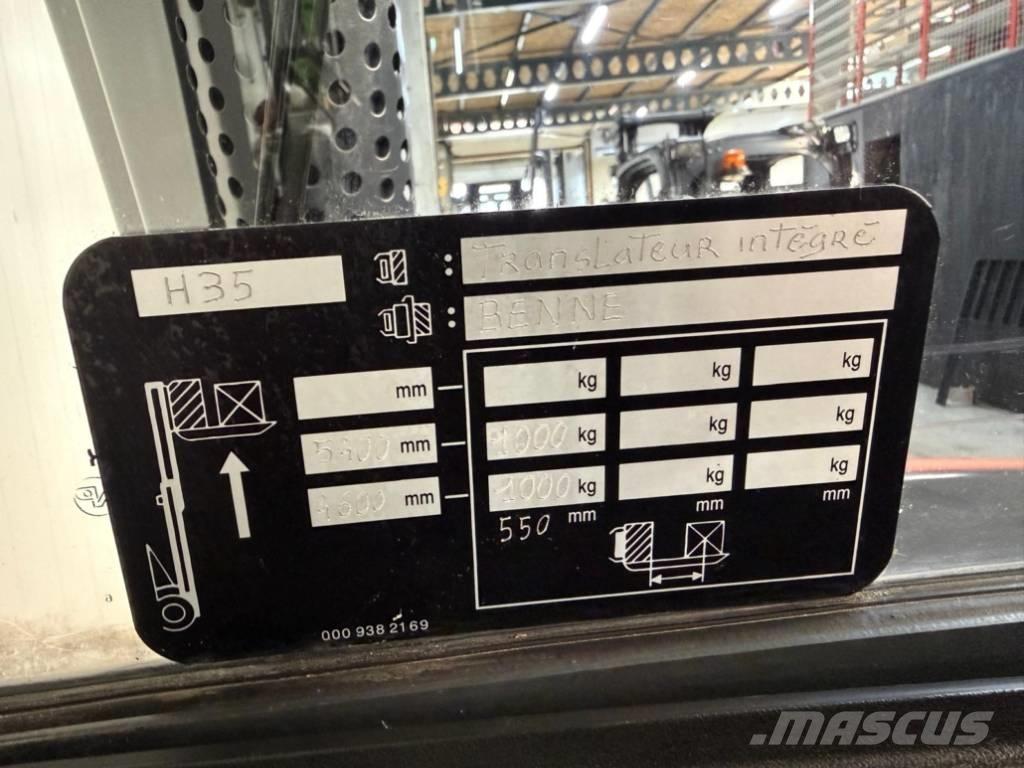 Linde H35-02 BJ Περονοφόρα ανυψωτικά κλαρκ με φυσικό αέριο LPG