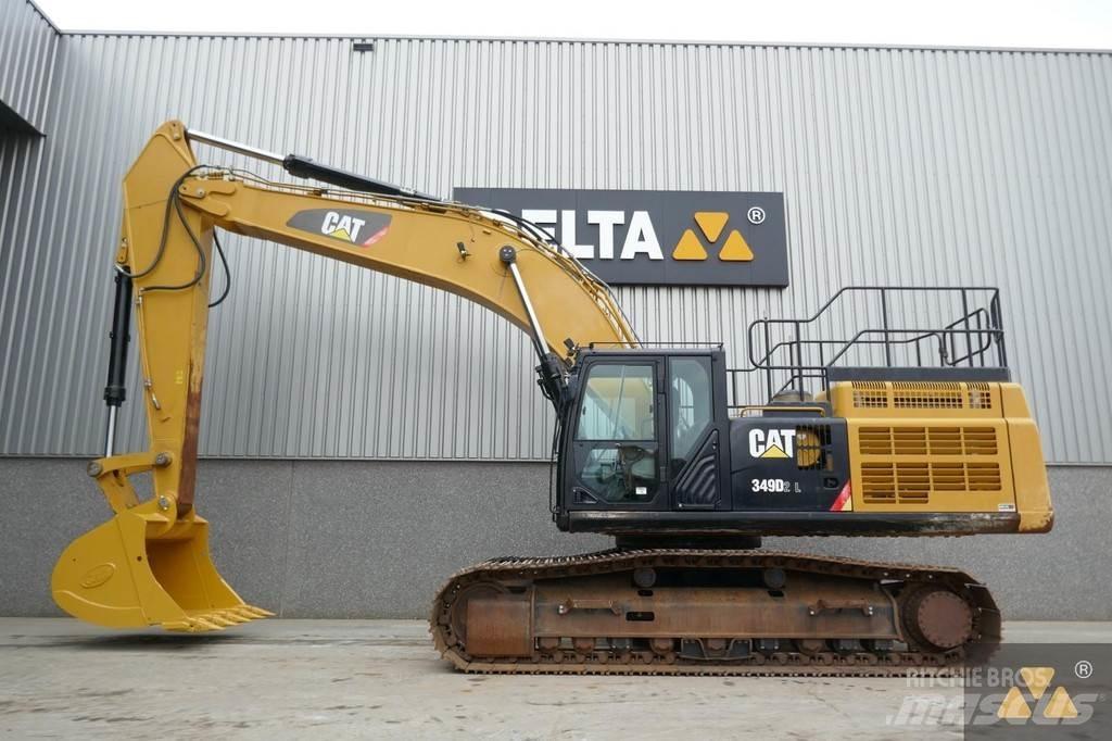 CAT 349D2L Εκσκαφείς με ερπύστριες