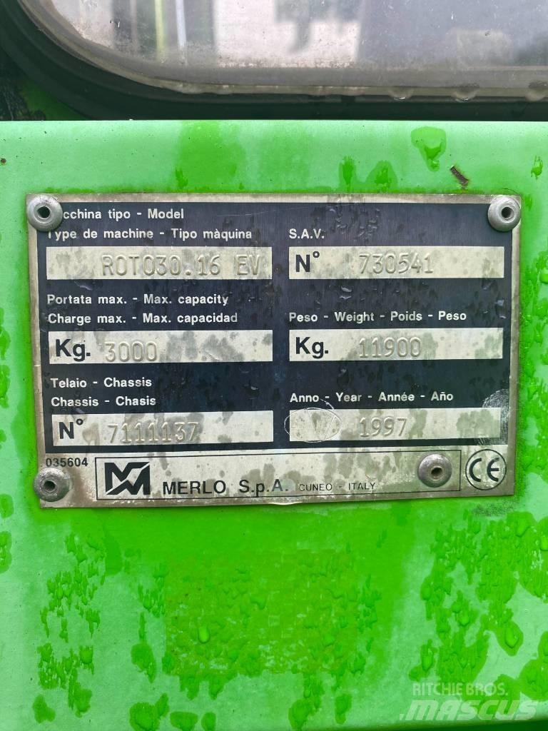 Merlo Roto 30.16 EV Τηλεσκοπικοί ανυψωτές