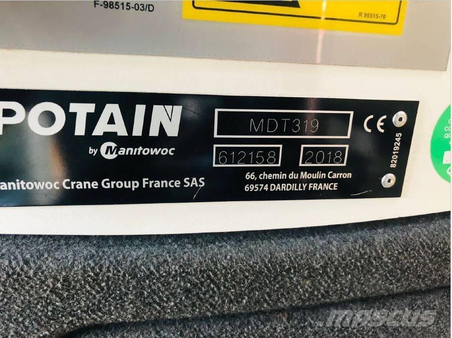 Potain MDT 319 Πυργογερανοί