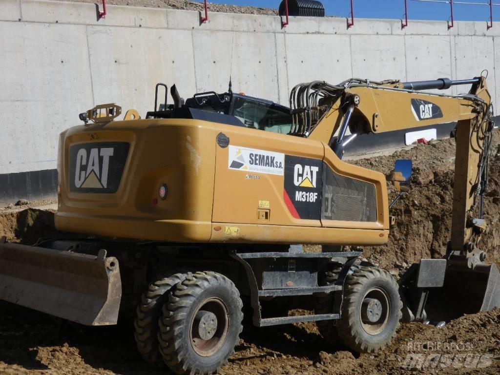 CAT M 318 F Εκσκαφείς με τροχούς - λάστιχα