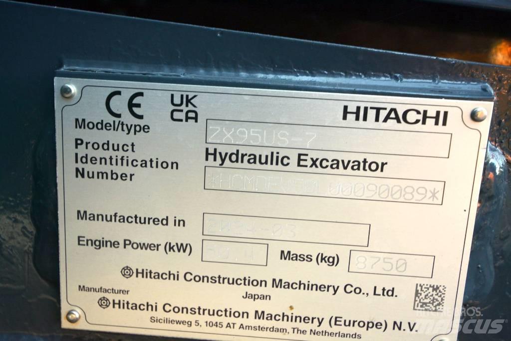 Hitachi ZX 95 US-7 Μίνι εκσκαφείς 7t - 12t
