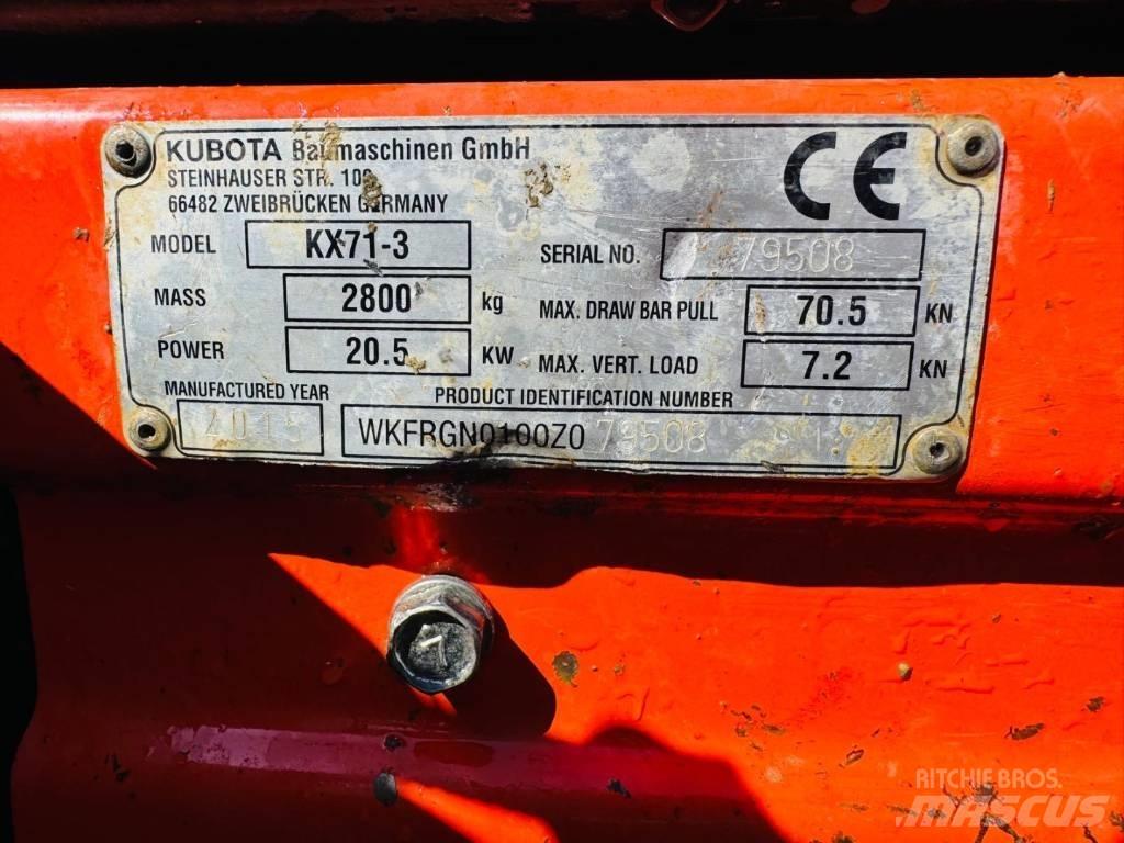 Kubota KX 71-3 Εκσκαφάκι (διαβολάκι) < 7t