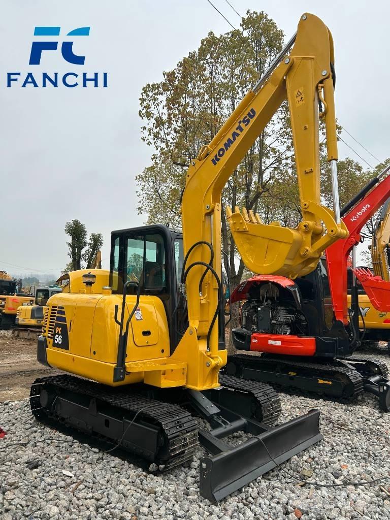 Komatsu pc56 Εκσκαφείς με ερπύστριες