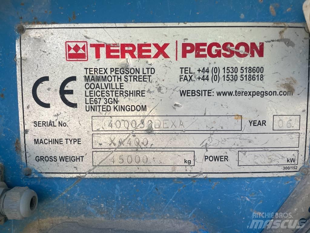 Terex Pegson XA 400 Κινητοί σπαστήρες