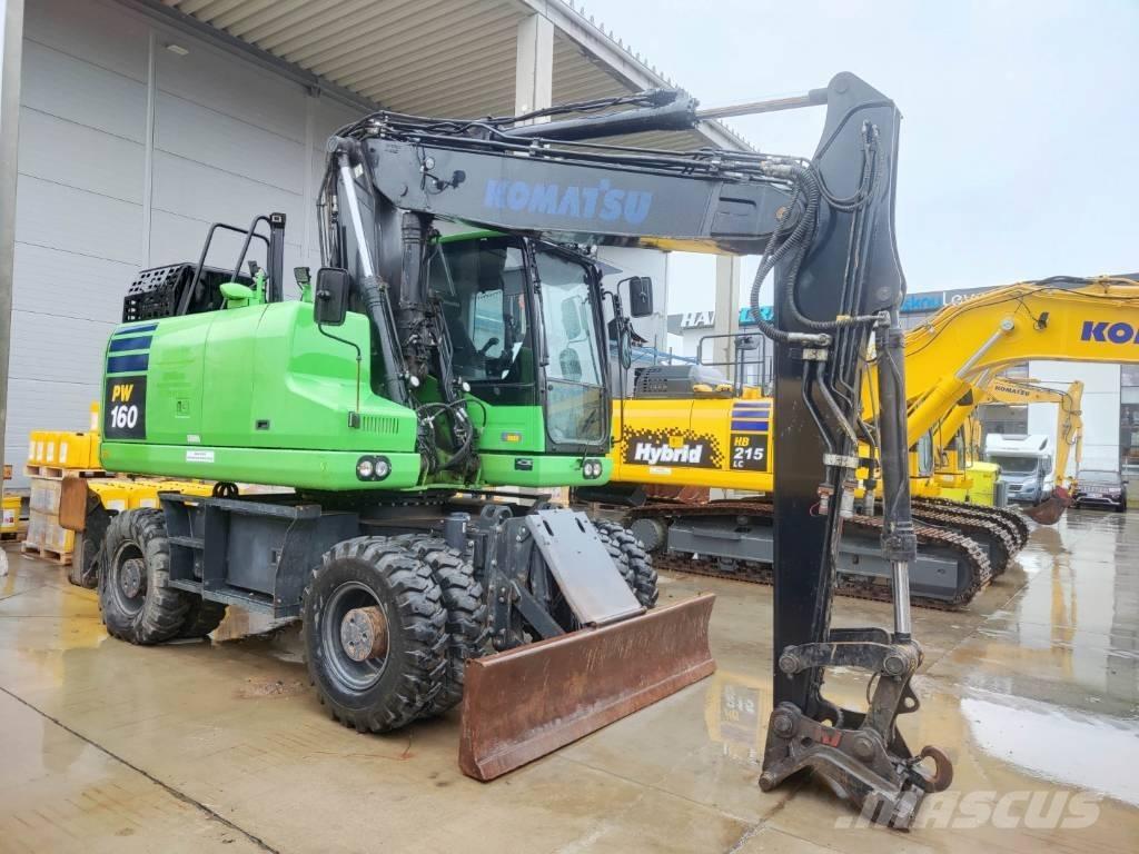 Komatsu PW 160-11 Εκσκαφείς με τροχούς - λάστιχα