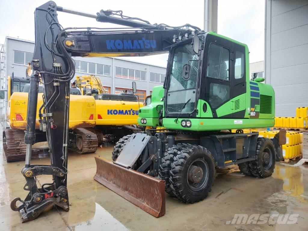 Komatsu PW 160-11 Εκσκαφείς με τροχούς - λάστιχα